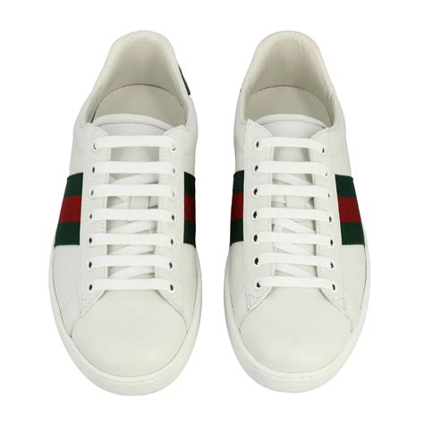 scarpe bianche gucci uomo|sneakers gucci su farfetch.